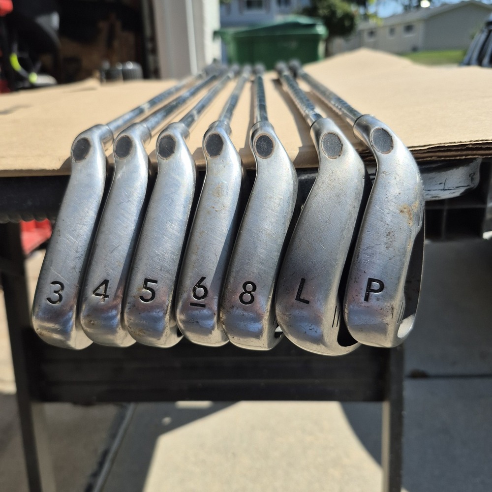 Callaway Steelhead X-16 Iron Set 3 4 5 6 8 LW PW RH Steel 7 Clubs Right Handed